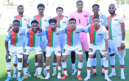 Đội tuyển duy nhất chưa được FIFA xếp hạng Eritrea tái xuất sau 7 năm