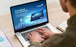 Thẻ VietinBank Visa giảm phí 50%, tặng voucher tiền triệu cho doanh nghiệp