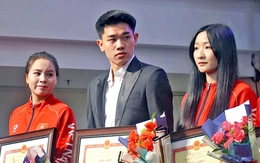 Đình Bắc được vinh danh tại chương trình Vinh quang Thể thao Việt Nam