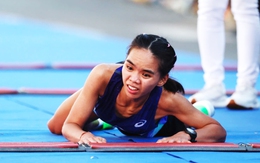 Fan thán phục Ngọc Hoa bò về đích ở giải marathon quốc gia 2026