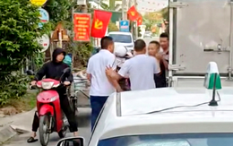 Triệu tập 4 người trong vụ lái xe tải bị đánh chảy máu mũi ở Hải Phòng