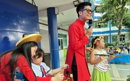 Trường phối hợp nhạc viện tổ chức giao lưu âm nhạc, nhạc cụ dân tộc cho học sinh