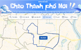 Sinh viên TP.HCM làm bản đồ số tra cứu đơn vị hành chính sau sáp nhập