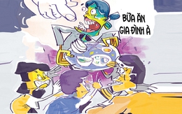 Tui 'đấm' 10 bữa ăn gia đình như này rồi đấy!