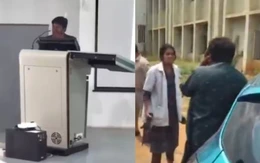 Thầy giáo Ấn Độ tỏ tình với nữ sinh giữa giảng đường khiến cả lớp nổi điên