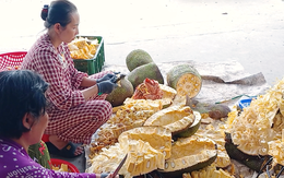 Mít Thái 2.000 đồng/kg thương lái vẫn không mua, nhà vườn tách múi bán lẻ mong gỡ vốn