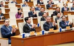 Tổng Bí thư Tô Lâm và các lãnh đạo dự tổng kết bầu cử đại biểu Quốc hội, HĐND khóa mới