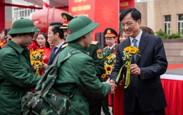 Gần 5.000 thanh niên thủ đô Hà Nội lên đường nhập ngũ