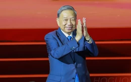 Tổng Bí thư dự chương trình 'Tâm hồn Nga trong lòng Việt Nam' tại công trình biểu tượng hơn 40 năm