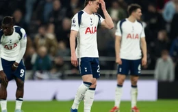 '10 phút ác mộng' khiến Tottenham thảm bại trước Crystal Palace