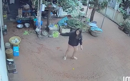 Cô gái đứng hình 5 giây khi trổ tài vẩy rau