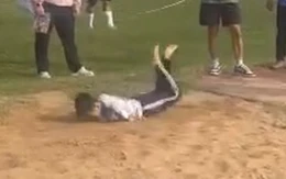 Pha bật xa tại chỗ khiến ai cũng trầm trồ