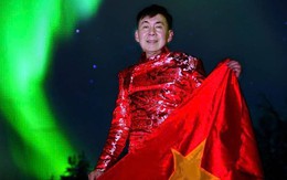 Đoan Trường mặc áo dài giữa Bắc Cực, săn cực quang trong giá lạnh -20°C