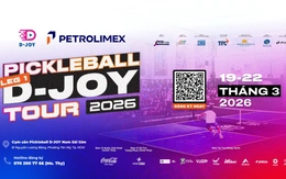 Pickleball D-Joy Tour 2026: Góp phần phát triển thể thao Việt Nam