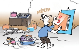 Một ngày 'vào vai' phụ nữ: Tui mệt quá rồi!