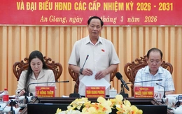 Phó chủ tịch Quốc hội kiểm tra công tác bầu cử tại An Giang