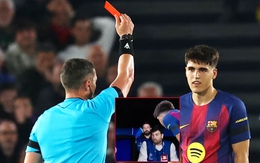 Fan bật cười khi Cubarsi bị màn hình VAR ‘đuổi khéo’ sau thẻ đỏ
