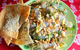 Sứa về chợ quê, gọi hè bằng vị mát lành