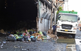 Nhếch nhác tại các điểm trung chuyển rác ở TP.HCM
