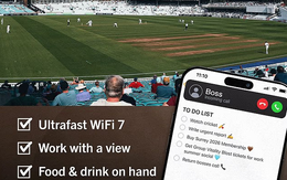 Sân vận động mở ‘văn phòng’ giúp fan trốn sếp