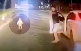 Bé gái đi lạc giữa đường được tài xế ô tô cứu kịp thời