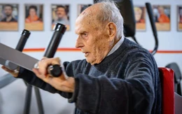Đức: Ông cụ 100 tuổi vẫn tập gym 2 lần mỗi tuần