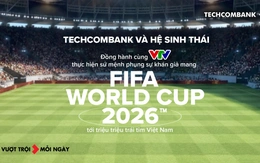 Techcombank và hệ sinh thái đồng hành cùng VTV đưa FIFA World Cup 2026™ về Việt Nam