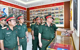 Đại tướng Nguyễn Trọng Nghĩa thăm, làm việc tại Trung đoàn 10, huyền thoại Đặc công Rừng Sác