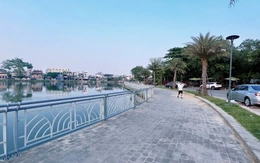 Đường đi bộ trăm tỉ ven sông Như Ý ‘kẹt’ vì một hộ dân