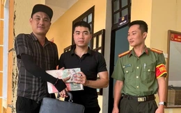 Phát hiện cặp chứa 350 triệu đồng đánh rơi, thanh niên đến công an nhờ tìm người mất