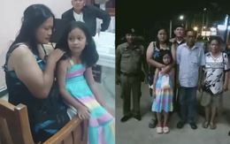 Bố mẹ Thái Lan bỏ quên con gái 6 tuổi ở cây xăng