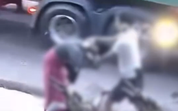 Xác minh video người đàn ông liên tiếp đấm, đá 1 phụ nữ giữa đường ở Quy Nhơn