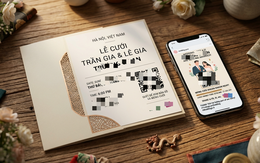'Gắn mã QR vào thiệp mời cưới khác gì nhắc phải có tiền mừng cưới'