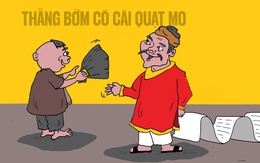 Năm nào cũng thấy phú ông dụ thằng Bờm đổi quạt mo