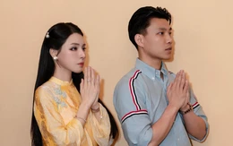 Vợ chưa cưới của cầu thủ Văn Thanh khoe ảnh dạm ngõ