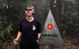 Tìm thấy nam sinh viên mất tích khi leo núi Tam Đảo