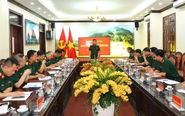 Thượng tướng Nguyễn Văn Gấu làm việc với Cục Điều tra hình sự Bộ Quốc phòng