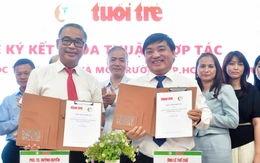 Báo Tuổi Trẻ ký kết hợp tác với Trường đại học Tài nguyên và Môi trường TP.HCM