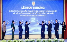 Bộ Tư pháp khai trương Cơ sở dữ liệu quốc gia về pháp luật phiên bản mới