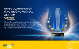 PVcomBank được vinh danh trong Bảng xếp hạng FAST500
