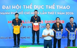 Tìm ra những nhà vô địch billiards đầu tiên tại Đại hội TDTT TP.HCM lần thứ I-2026