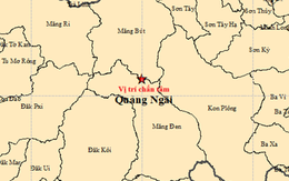 Hôm nay Quảng Ngãi tiếp tục rung lắc, sau chuỗi 10 trận động đất hôm qua