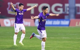 Ninh Bình - CLB Hà Nội (hiệp 1) 0-1: Xà ngang cứu thua cho Ninh Bình