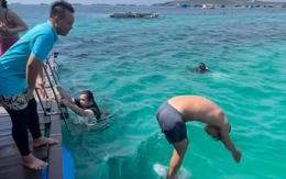 Muôn kiểu tiếp nước của người mới học bơi