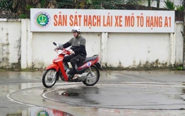 Cho học viên xem video tai nạn giao thông, trước khi thi sát hạch lái xe