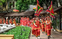 Tái hiện lễ rước Trạng dành cho các Trạng Nguyên nhỏ tuổi