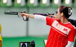 Xạ thủ Trịnh Thu Vinh được tài trợ chuẩn bị cho Asiad 20