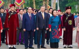 Tổng Bí thư, Chủ tịch nước Tô Lâm dâng hương giỗ Tổ Hùng Vương