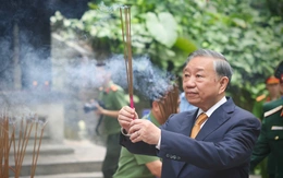 Tổng Bí thư, Chủ tịch nước Tô Lâm dâng hương giỗ Tổ Hùng Vương