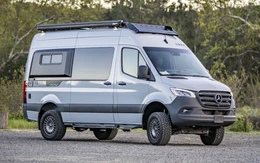 Mercedes-Benz Sprinter thành nhà di động xa xỉ, tủ chứa đồ kiêm luôn nhà tắm